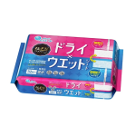 キレキラワイパー　ドライウェットシート　無香性　３２枚入（１６枚×２P）