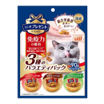 コンボ　プレゼント キャット　おやつ　免疫力の維持　３種のバラエティパック　９０ｇ