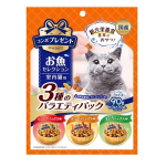コンボ　プレゼント キャット　おやつ　お魚セレクション　３種のバラエティパック　９０ｇ
