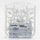 干すときに傾かない洗濯ハンガー　５０ピンチ　ホワイト