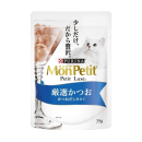 モンプチ　プチリュクス　パウチ　厳選かつお　かつおだし仕立て　３５ｇ