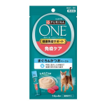 ピュリナワン　キャット　おやつ　健康免疫サポート　免疫ケア　まぐろ＆かつおペースト　４本