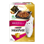 モンプチ　ボックス　厳選えびだし入り　１０袋入り