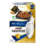 モンプチ　ボックス　厳選いわしだし入り　１０袋入り