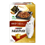 モンプチ　ボックス　厳選かつおだし入り　１０袋入り