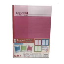 ロジカルノートＡ４　Ａ罫　カラフル　３冊