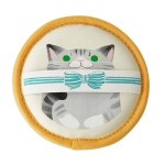 日本シール　にゃんともあまえんぼうブラシ　イエロー