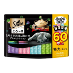 シーバ とろ~り メルティ とりささみ味&海の幸グルメセレクション 12g×60本