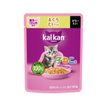 カルカン　パウチ　１２ヵ月までの 子ねこ用　まぐろ　たい入り　６０ｇ