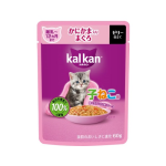 カルカン　パウチ　１２ヵ月までの 子ねこ用　かにかま入り まぐろ　６０ｇ