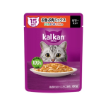 カルカン　パウチ　１５歳から　お魚・お肉ミックス　まぐろ・かつお・ささみ入り　６０ｇ