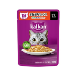 カルカン　パウチ　１８歳から　お魚・お肉ミックス　まぐろ・かつお・ささみ入り　６０ｇ