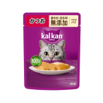 カルカン　パウチ　やわらかパテ　かつお　着色料・発色剤　無添加　６０ｇ