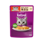 カルカン　パウチ　やわらかパテ　お魚・お肉ミックス　まぐろ・かつお・ささみ入り　着色料・発色剤　無添加　６０ｇ