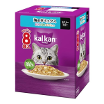 カルカン　パウチ　海の幸ミックス　まぐろ・白身魚・ほたてだし入り　８袋パック