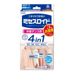 ミセスロイド　洋服ダンス用　１年防虫　３個入