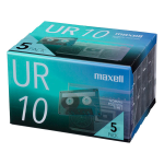 マクセル　カセットテープ　１０分　ＵＲ－１０Ｎ　５個パック