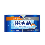 ウェーブ　１枚完結 フロア用起毛ウェットシート　無香　12枚入