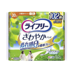 ライフリー　さわやかパッド　少量用軽やかスリム　２０ｃｃ　１９ｃｍ　１０２枚