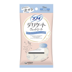 ソフィ　デリケートウェット　無香料　１０枚入