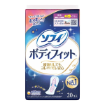 ソフィ ボディフィット スーパーナイトガード 羽なし 29cm 20コ入
