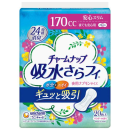 チャームナップ　吸水さらフィ　夜用ナプキンサイズ　１７０ｃｃ　夜でも安心用　２９ｃｍ　パウダーの香り　２０枚入