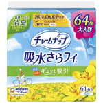 チャームナップ　吸水さらフィ　パンティライナー　５ｃｃ　微量用　消臭タイプ　１７.５ｃｍ　無香料　６４枚入