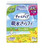 チャームナップ　吸水さらフィ　パンティライナー　１０ｃｃ　ロング　消臭タイプ　１９ｃｍ　無香料　４８枚入