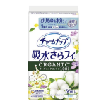 チャームナップ　吸水さらフィ　オーガニックコットン　パンティライナーサイズ　５ｃｃ　１７.５ｃｍ　無香料　３６枚入
