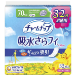 チャームナップ　吸水さらフィ　昼用ナプキンサイズ　７０ｃｃ　長時間快適用　２３ｃｍ　パウダーの香り　３２枚入
