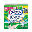 ライフリー　さわやかパッド　８０ｃｃ　安心の中量用　２３ｃｍ　６８枚入