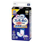 ライフリー　ズレずに安心　紙パンツ用　尿とりパッド　４回分　３０枚