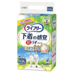 ライフリー　下着の感覚　超うすパンツ　２回分　Ｍ　男女共用　２４枚