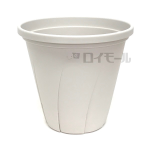 大和プラスチック　根はり鉢　８号　ホワイト