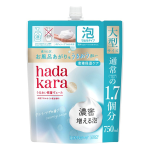 ハダカラ　モイストボディケアソープ　泡タイプ　クリーミーソープの香り　つめかえ用　大型　７５０ｍＬ