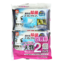 レック　流せる除菌トイレクリーナー大判　１０枚×２個パック