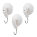 レック　レバー式吸盤ツールフック（ミニ）　３個入