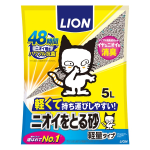 ＬＩＯＮ　ニオイをとる砂　軽量タイプ　５Ｌ