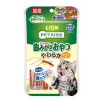 ペットキッス　ネコちゃんの歯みがきおやつ　やわらか　チキン味　１４ｇ