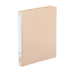 リヒトラブ　CUBE FIZZ　パンチレスファイル　ワンタッチ　ベージュ