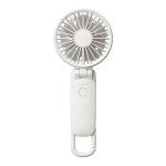 リズム　ハンディファン　Silky Wind Mobile 3.2　ライトグレー