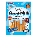 ペティオ　ササミ巻き　ヤギミルク＋乳酸菌入りやわらかスティック　８本入