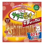 ペティオ　ササミ巻き　牛すじ入ガム　40本入