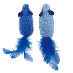 ペティオ　大好きブルーのもこもこチューチュー　２個セット