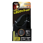 ペティオ　犬用 伸縮引ひも　リールリード　ナイトウォーカーＥＸ　Ｓ・Ｍ　～15kg　グレー