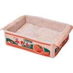 ペティオ　猫用ベッド　にゃん地直送　ぽかぽかＢＯＸ　みかん