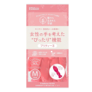 ダンロップホームプロダクツ 樹から生まれた手袋 プリティーネ M レッド