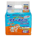 P.one　男の子のための マナーおむつ　おしっこ用　小型犬　ビッグパック　４２枚入