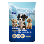P.one　ヒアルロン酸 in お散歩後の足すっきりタオル　つめかえ用　１００枚入