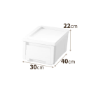 カバゾコ モノ 30 ホワイト